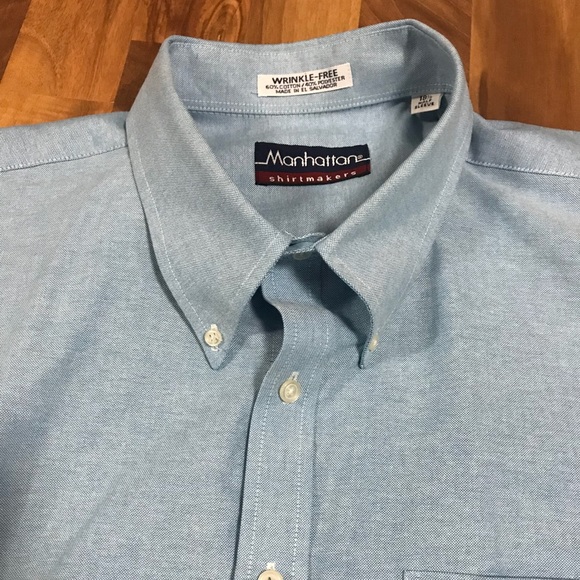 Manhattan Other - Manhattan Blue Half sleeve Shirt